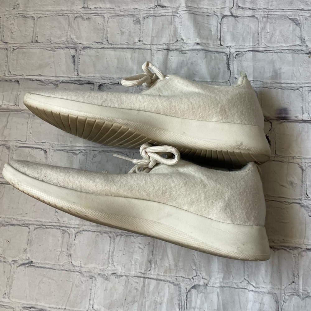 Allbirds Natural White Wool Runner Sneakers - Picture 4 of 6